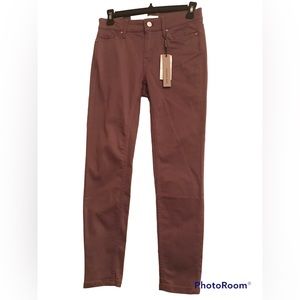 🆕NWT Calvin Klein Skinny Ankle Jeans Plum Dust Sz 2